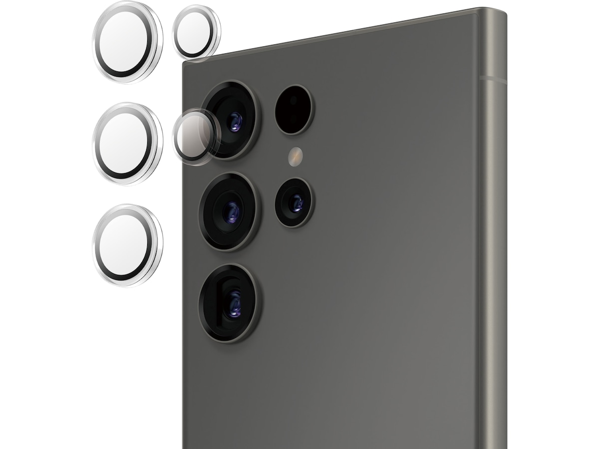 PanzerGlass Galaxy S25 Ultra Hoops Linsebeskytter (gjennomsiktig) Skjermbeskyttelse