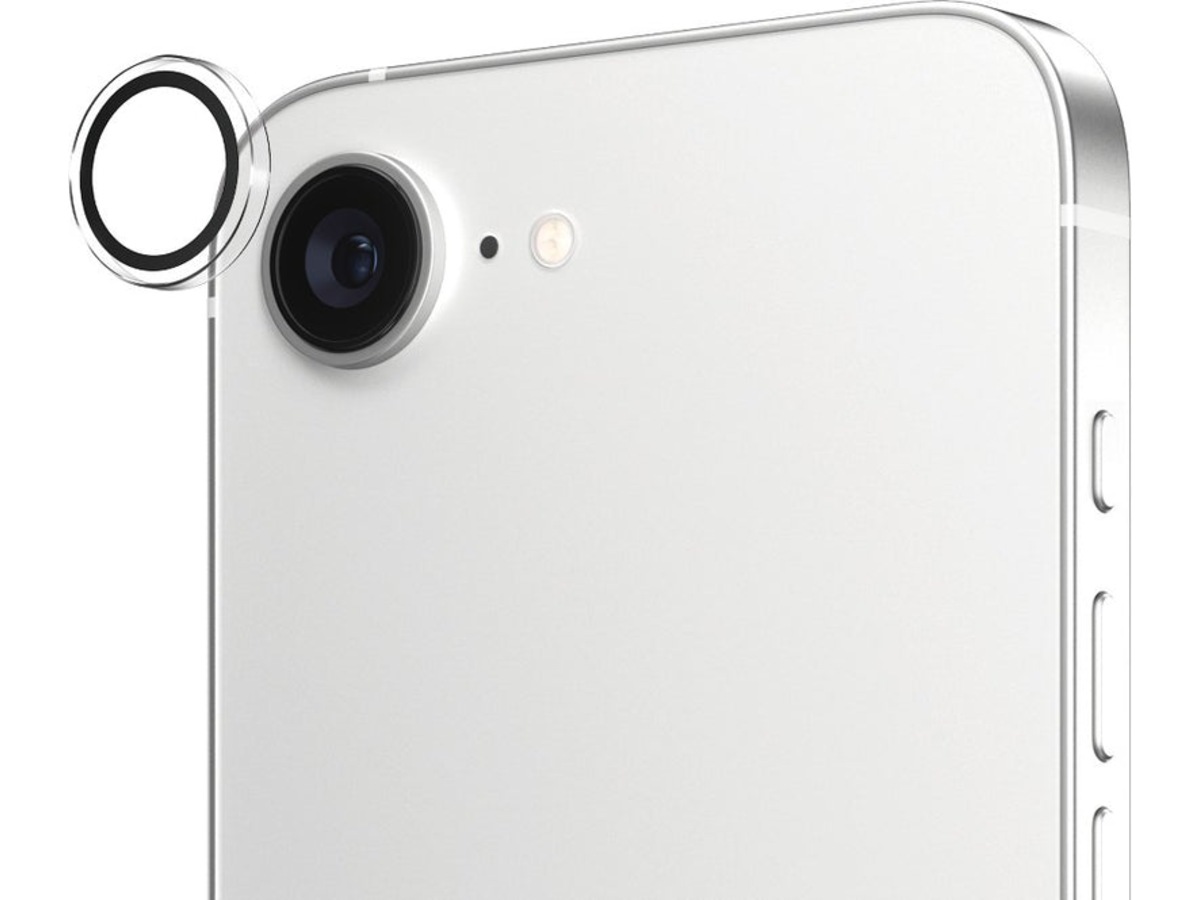 PanzerGlass iPhone 16e Hoops Linsebeskytter (gjennomsiktig) Skjermbeskyttelse