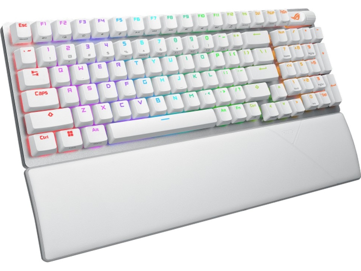 ASUS ROG Strix Scope II 96 trådløst gaming tastatur (hvit) -B-Grade Demo tastatur