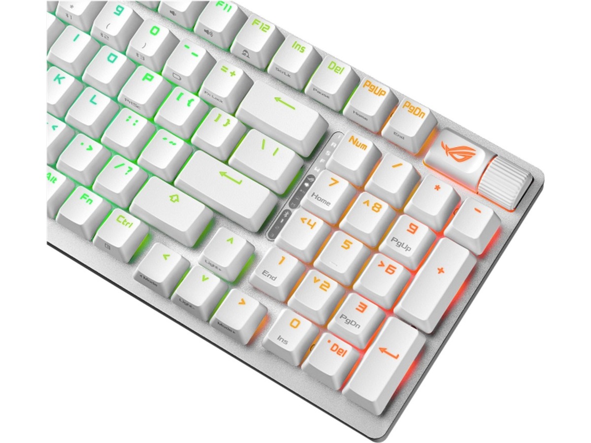 ASUS ROG Strix Scope II 96 trådløst gaming tastatur (hvit) -B-Grade Demo tastatur