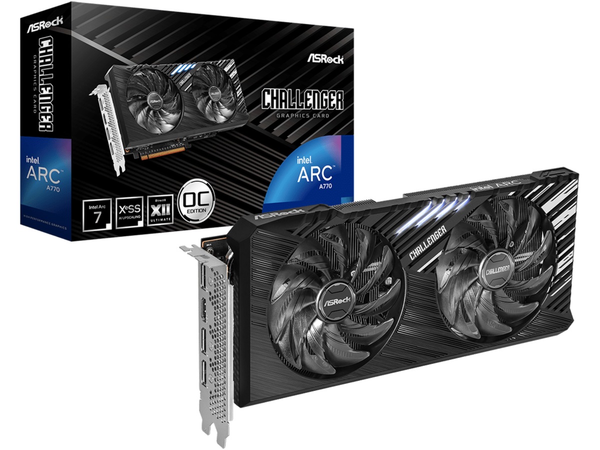 ASRock Intel Arc A770 Challenger SE OC