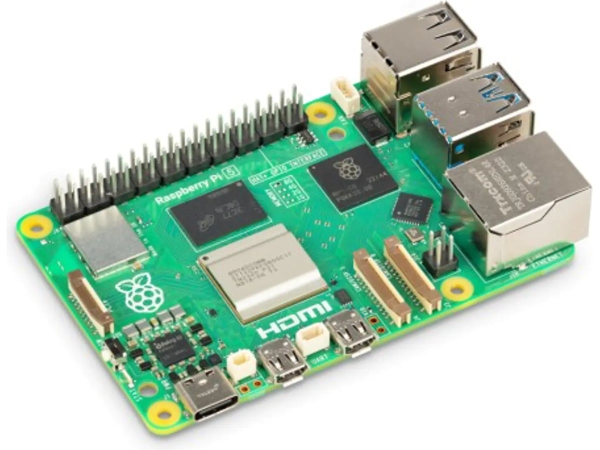 Raspberry Pi 5 16GB Integrert CPU