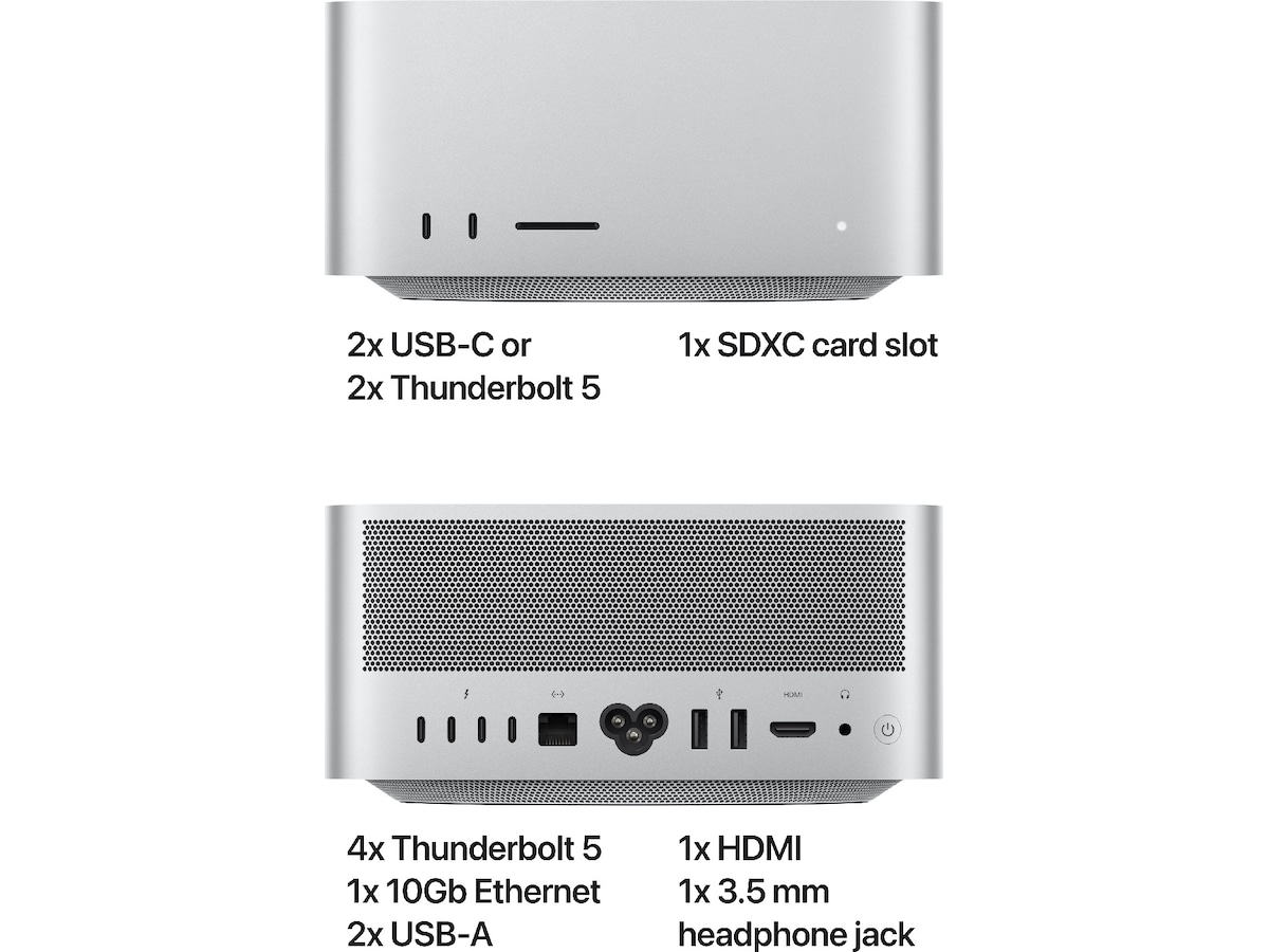 Mac Studio (2025) 1TB Stasjonær PC