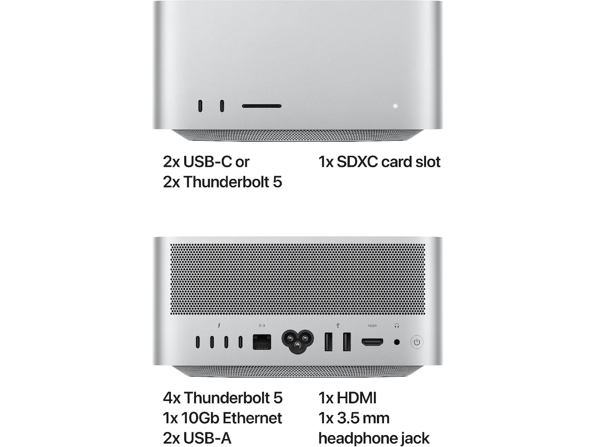 Mac Studio (2025) 512GB Stasjonær PC