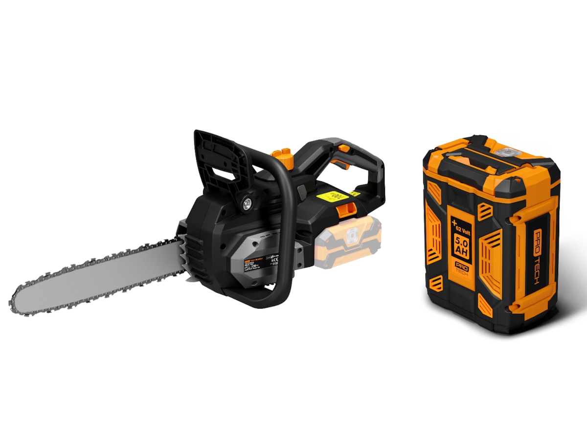 Protech +62 Volt børsteløs motorsag Motorsager