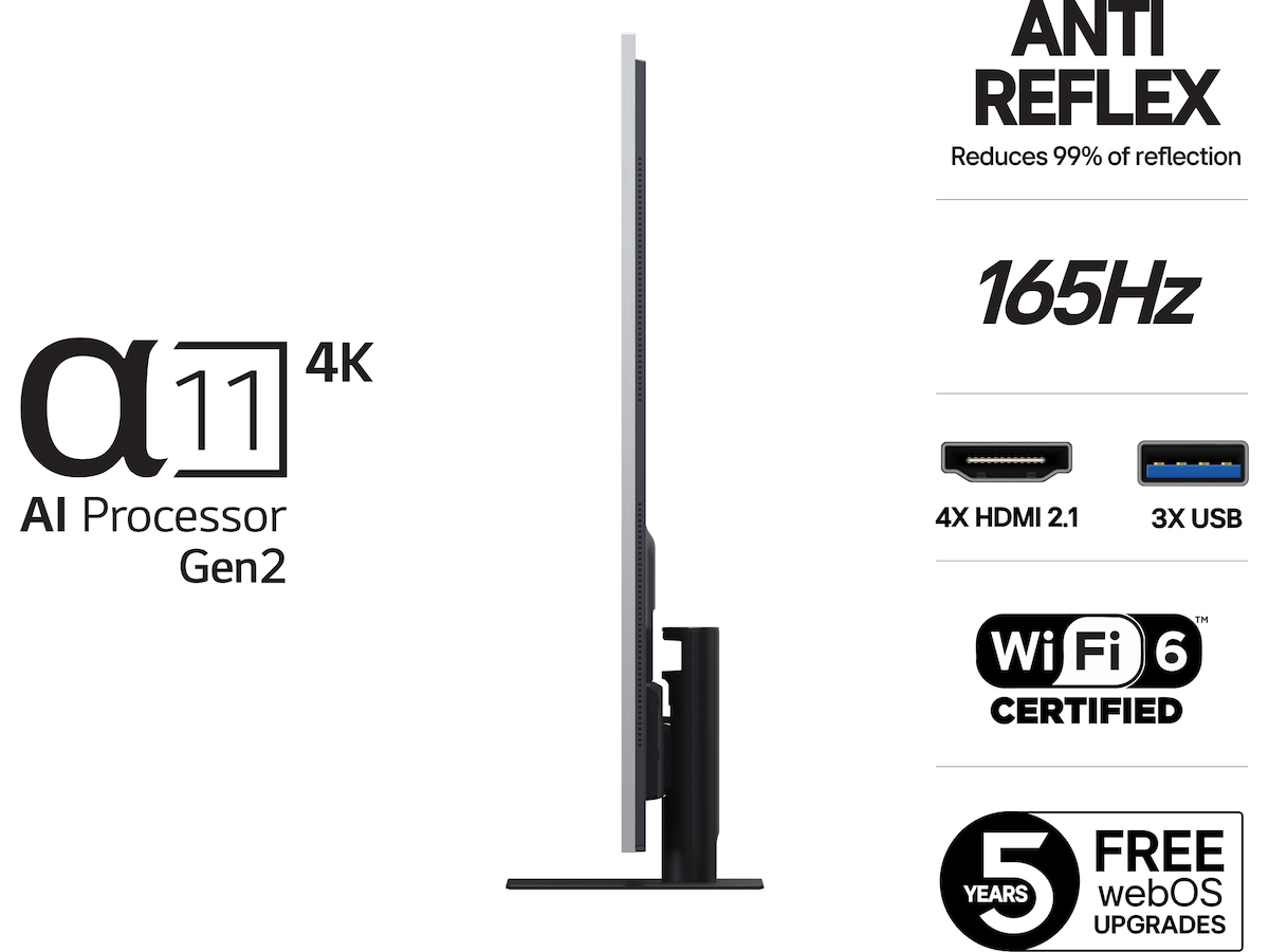 LG 55" G5 AI 4K OLED Smart-TV (2025) 50 - 59 tommer TV