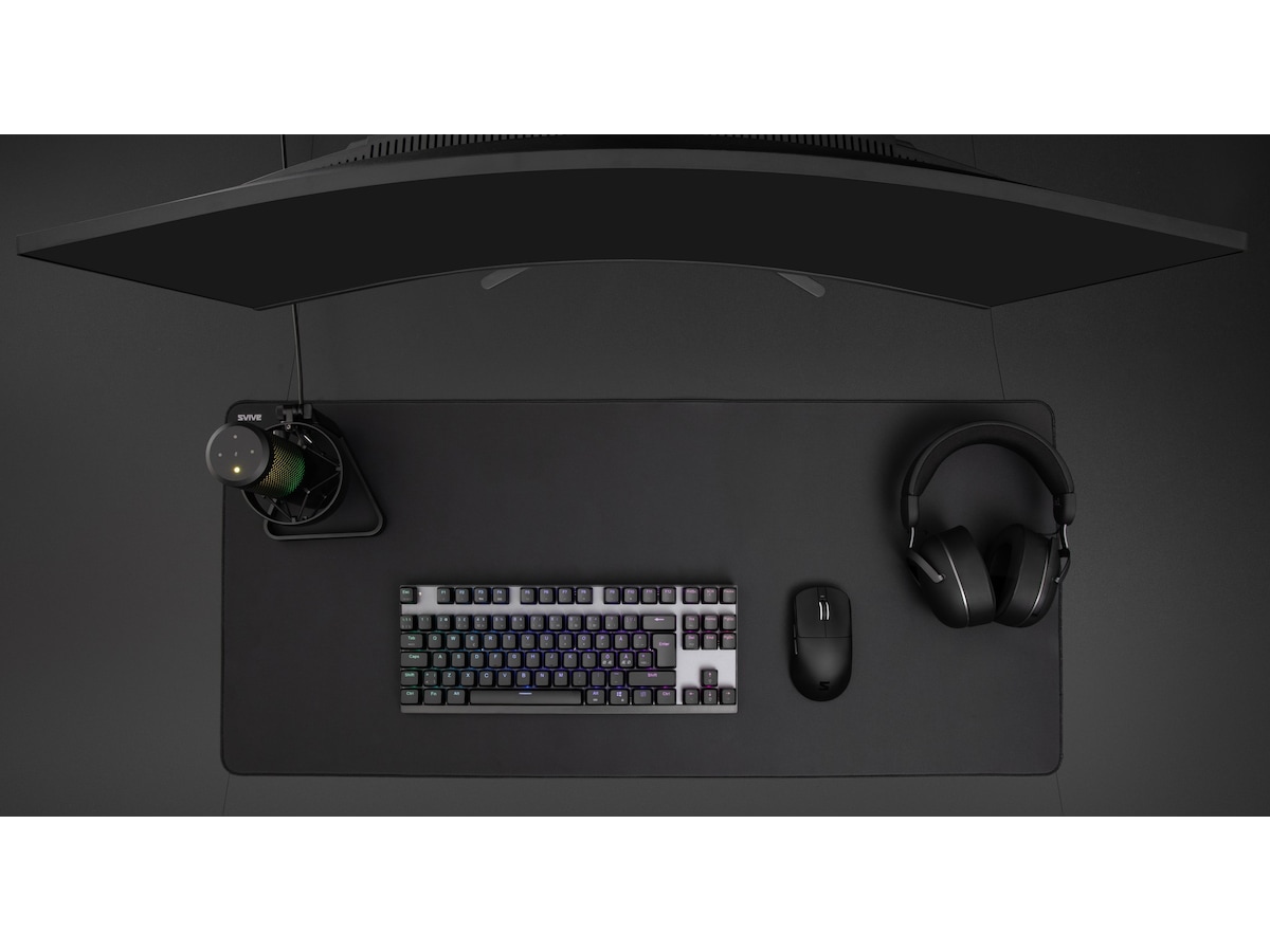Svive Flow Gaming Musematte Performance XL (sort) Gamingmusematte