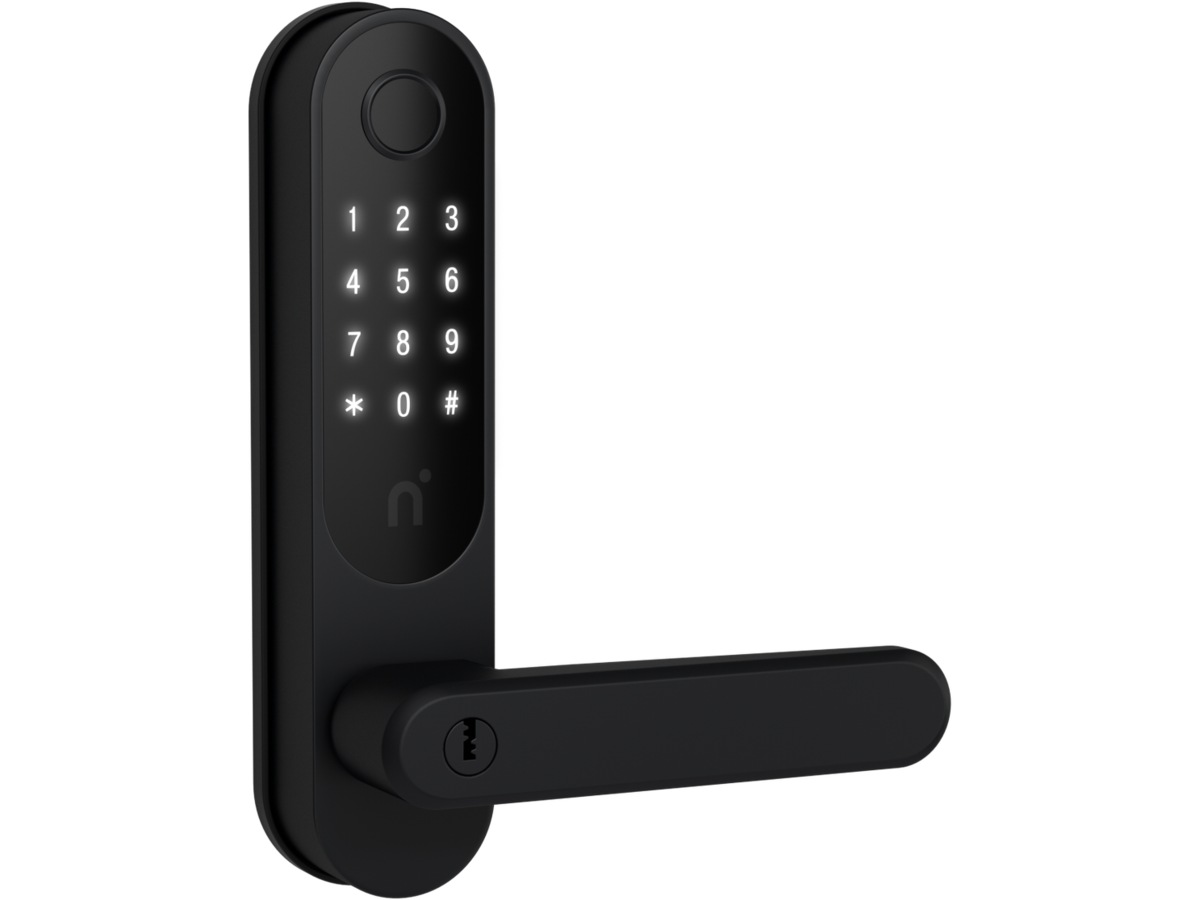 nimly Touch Pro smart lås (sort) Elektronisk dørlås