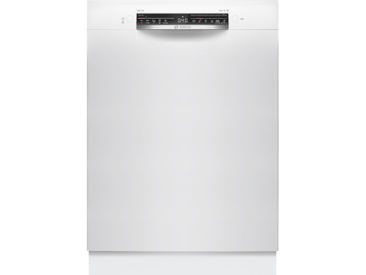 Bosch Serie 2 SMU2HVW02S Oppvaskmaskin (hvit) Underbygd oppvaskmaskin