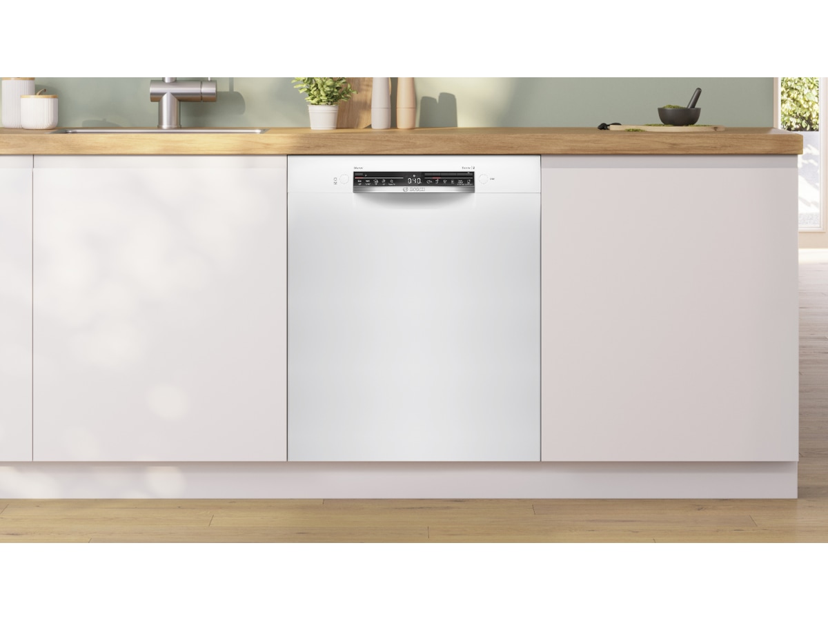 Bosch Serie 2 SMU2HVW02S Oppvaskmaskin (hvit) Underbygd oppvaskmaskin