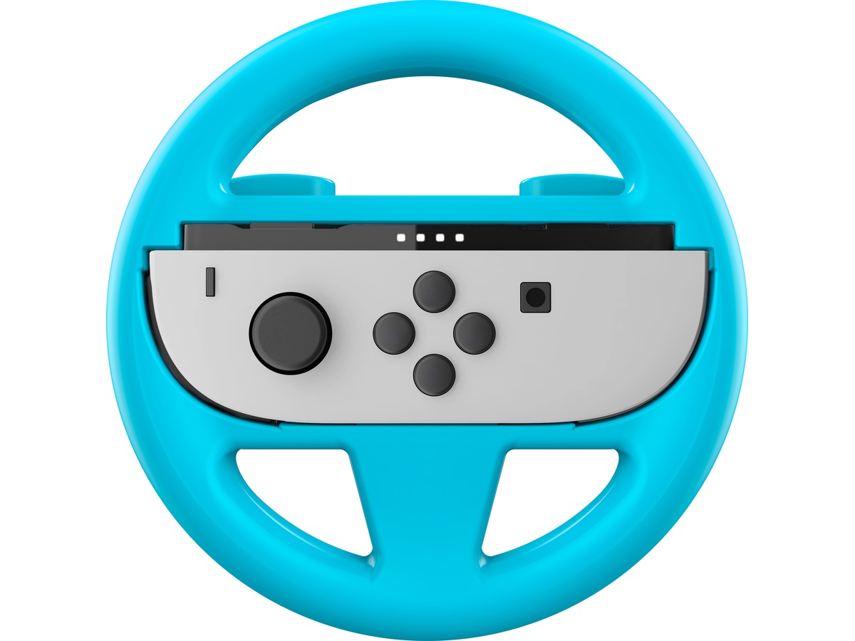 Nacon Dual Wheel for Nintendo Switch 2 (rød/blå) Tilbehør