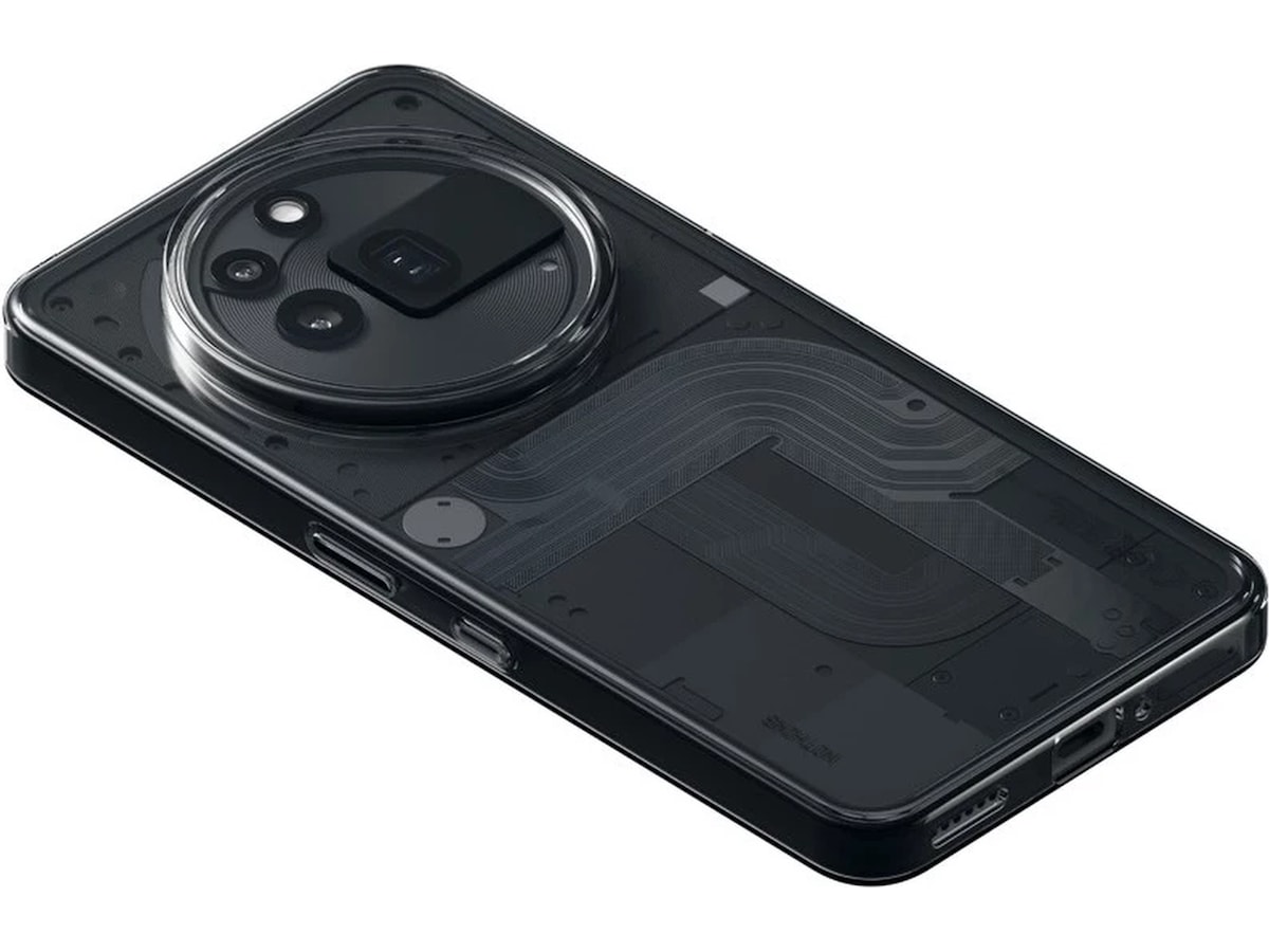 Nothing Phone (3a) Pro 12+256GB (sort) Mobiltelefoner