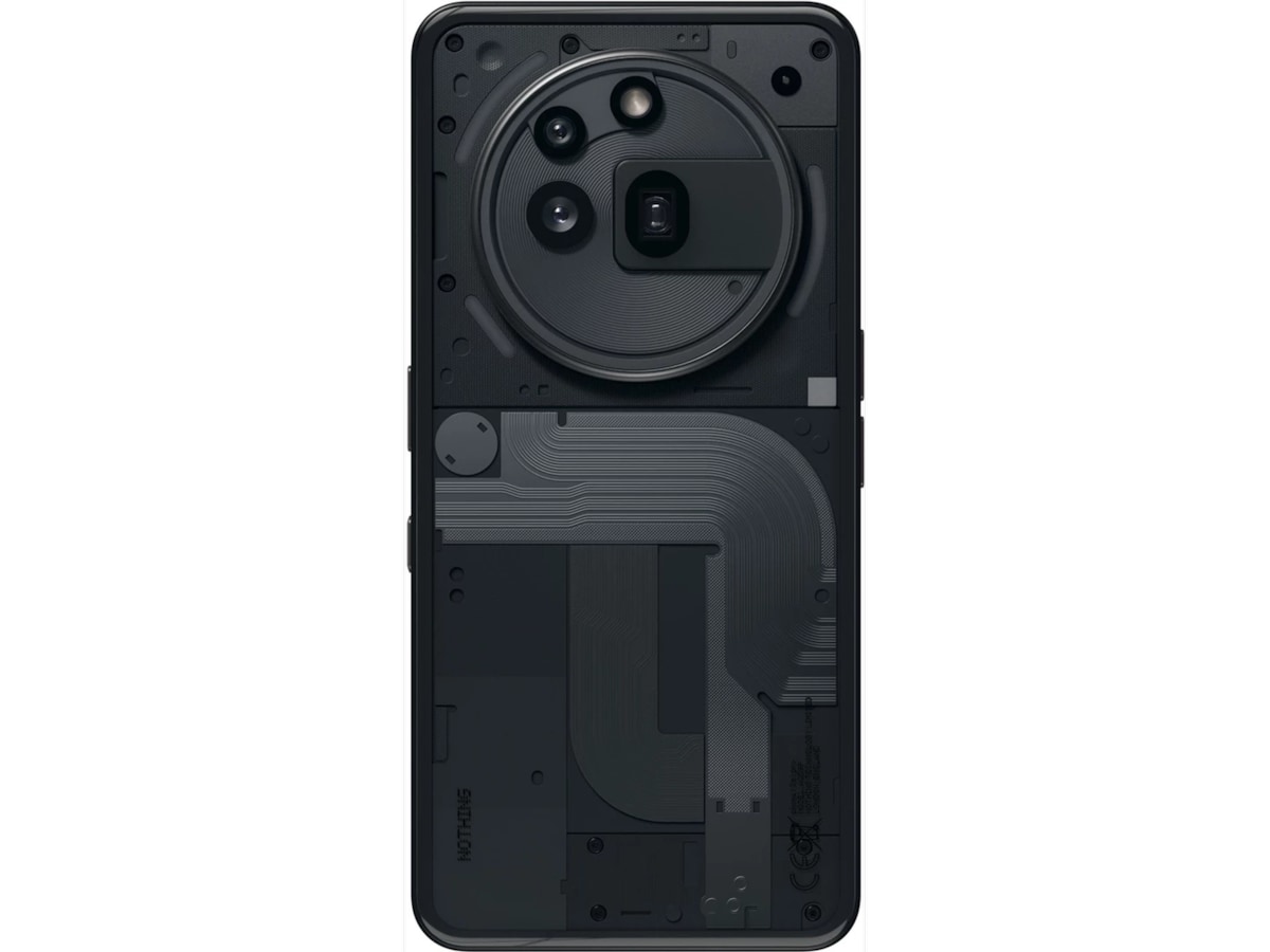 Nothing Phone (3a) Pro 12+256GB (sort) Mobiltelefoner
