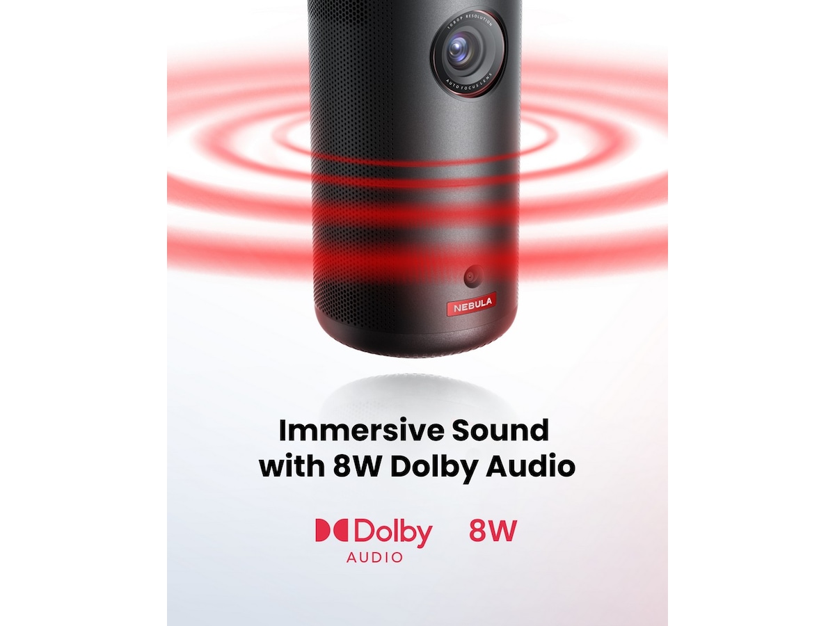 Anker Nebula Capsule 3 DLP Projektor (sort) Projektorer