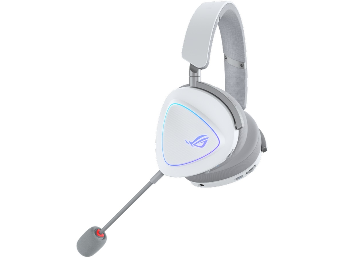 Asus ROG Delta II trådløst gamingheadset (hvit) Gaming headset