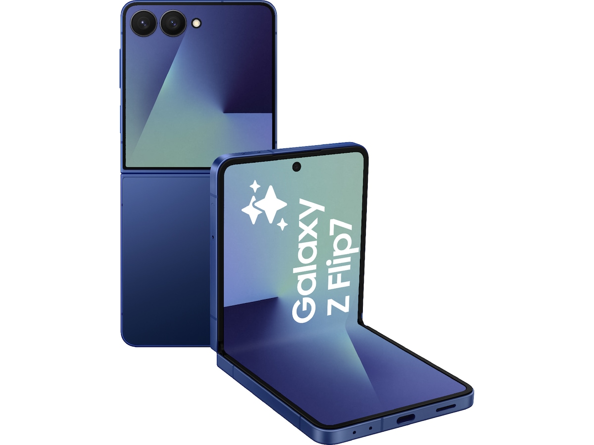 Samsung Galaxy Z Flip7 256GB (blue shadow) Mobiltelefoner