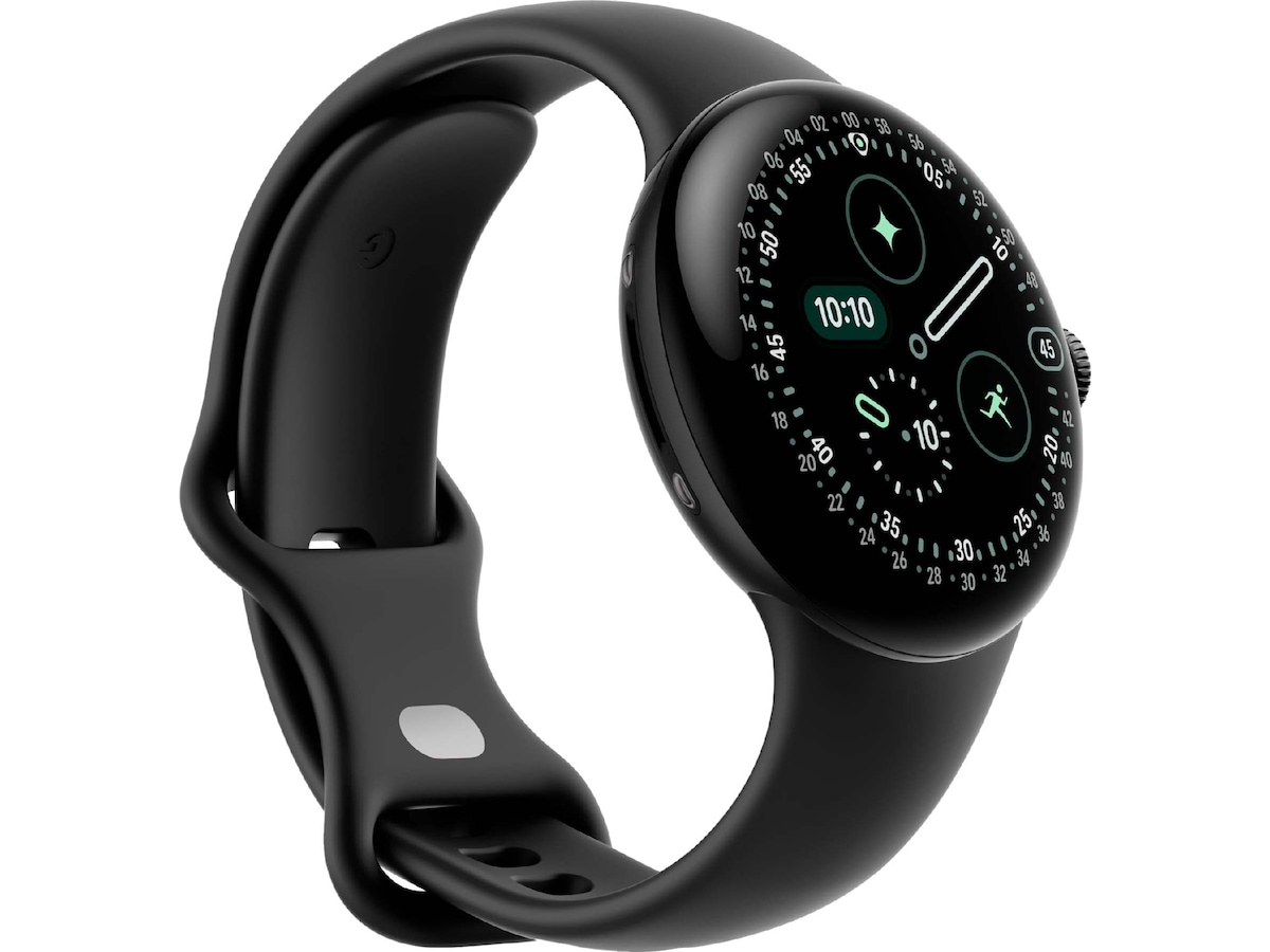 Google Pixel Watch 4 45mm WiFi (sort) Smartklokker