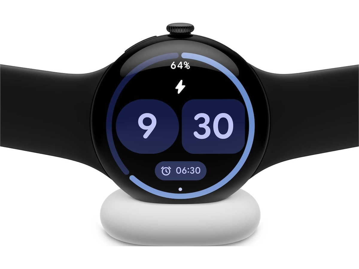 Google Pixel Watch 4 45mm WiFi (sort) Smartklokker