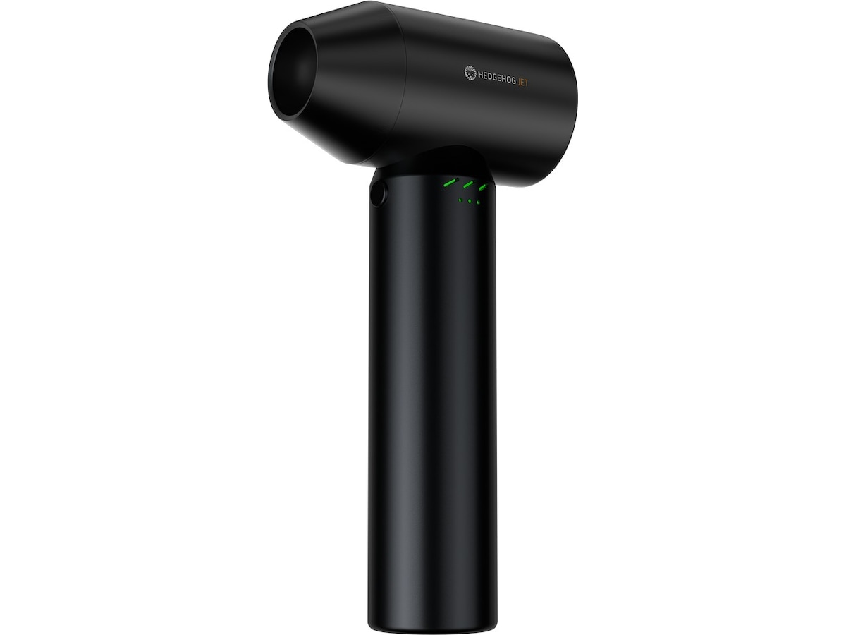 Hedgehog JET håndholdt luftblåser (sort) Rens