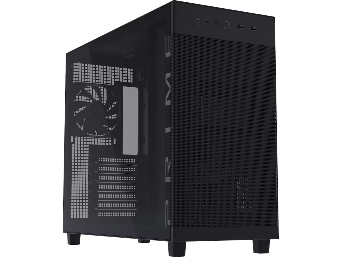 Asus Prime AP303 TG Mid Tower (svart) Midi tower