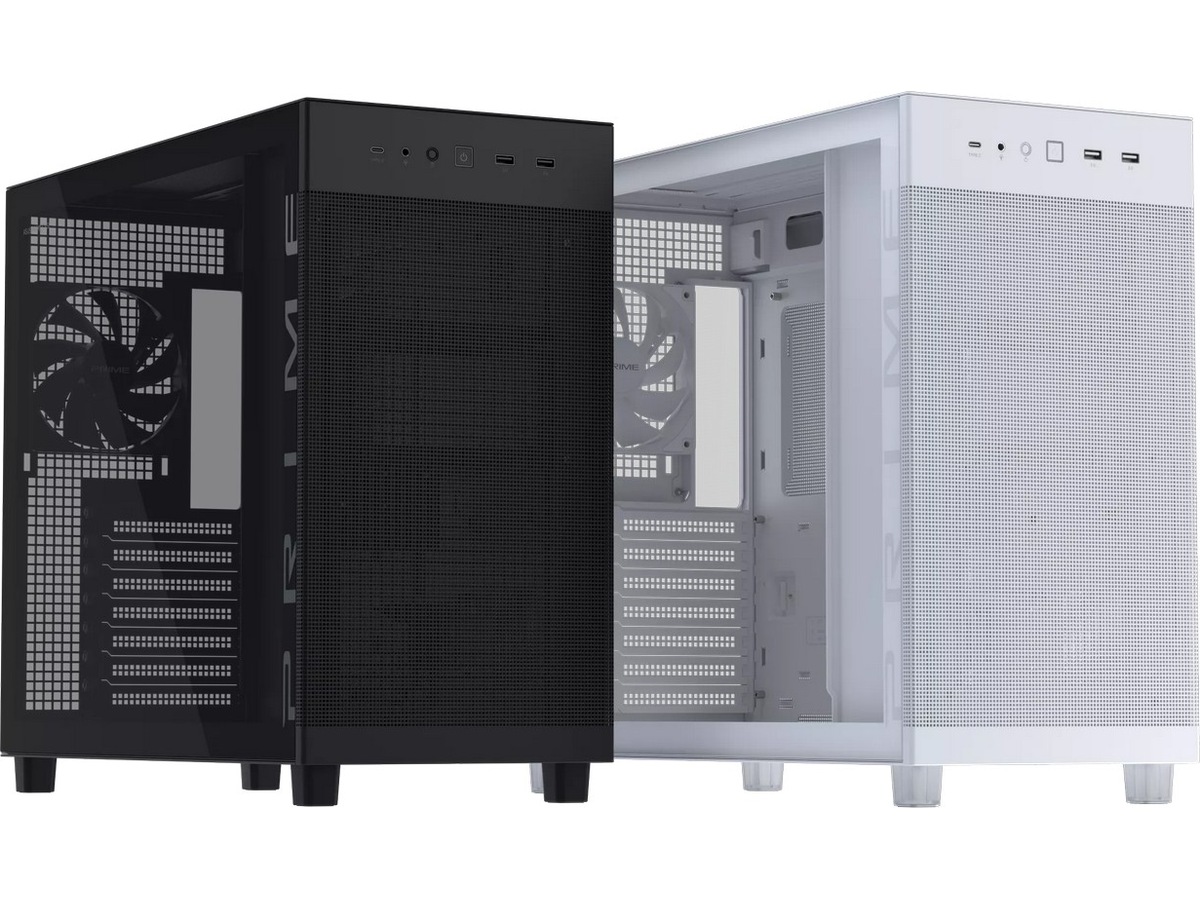 Asus Prime AP303 TG Mid Tower (svart) Midi tower