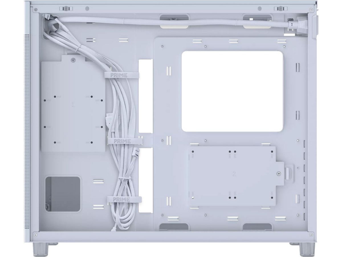 Asus Prime AP303 TG Mid Tower (hvit) Midi tower