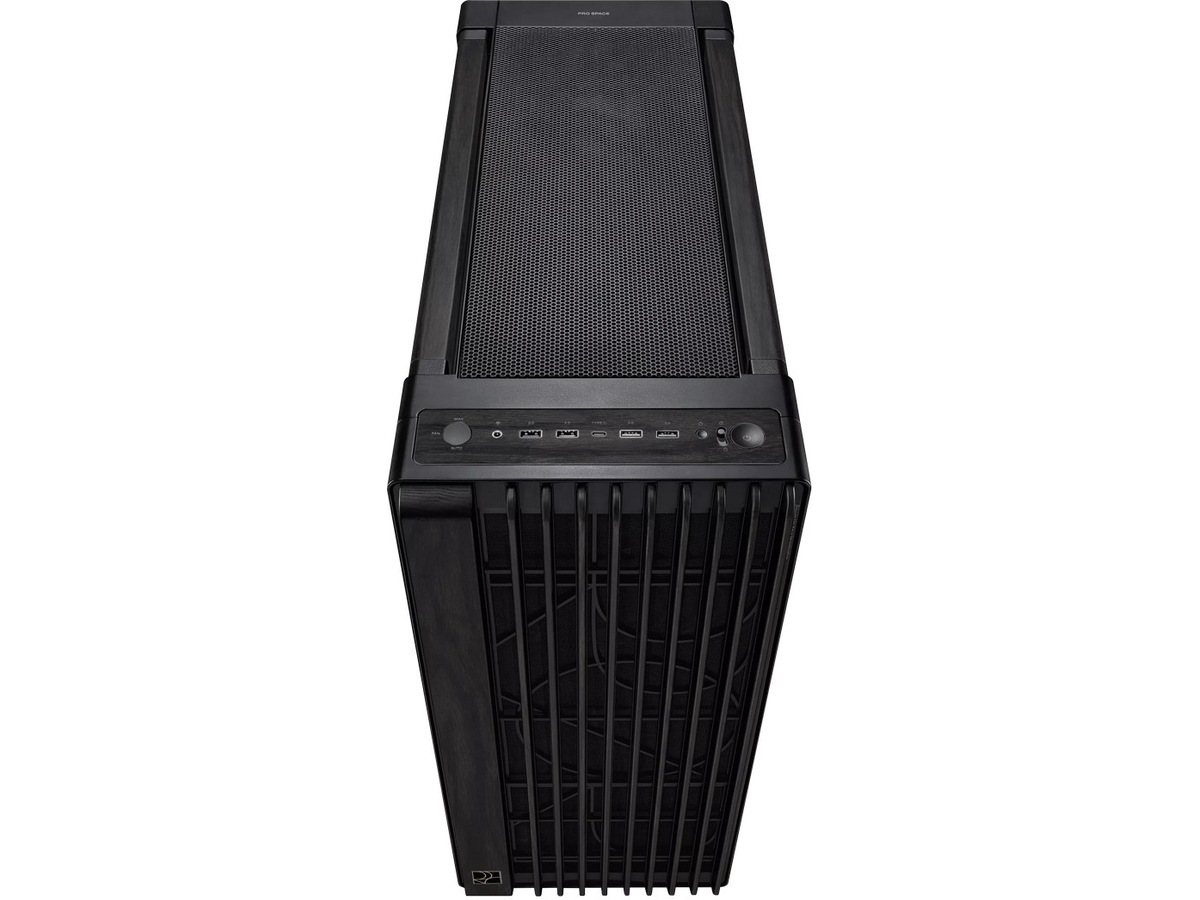 Asus PA602 PROART Wood Edition Metal Panel PWM Mid Tower (sort) Midi tower