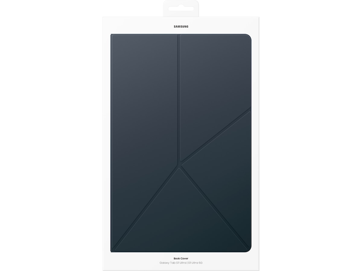 Samsung Galaxy Tab S11 Ultra Smart Book Cover (sort) Deksel til nettbrett