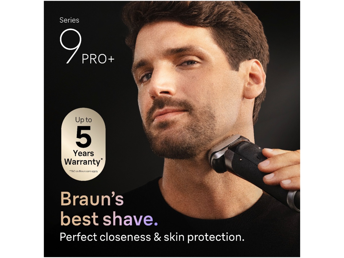 Braun Series 9 PRO+ Elektrisk barbermaskin 9675CC Barbermaskiner