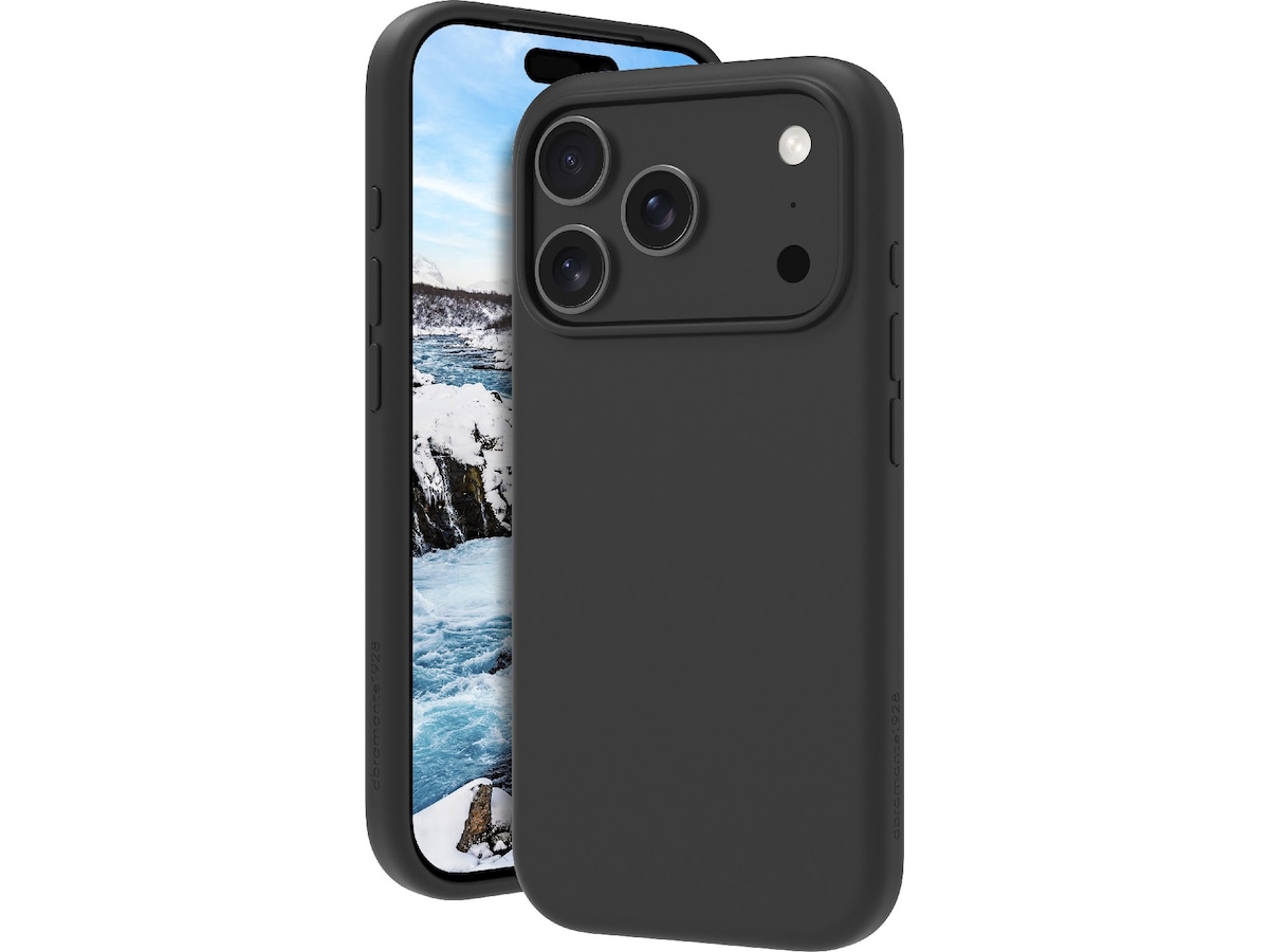 dbramante1928 iPhone 17 Pro Monaco silikondeksel (night black) Deksel til mobiltelefon