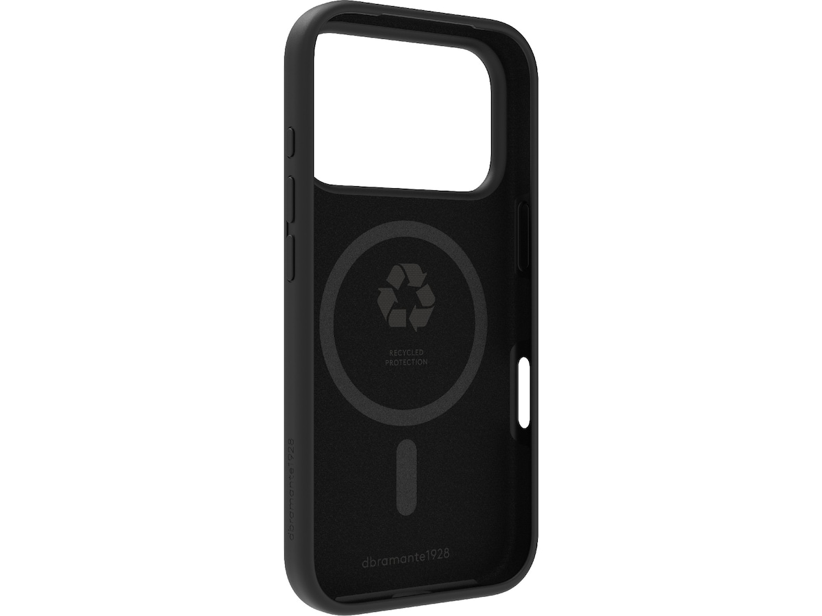 dbramante1928 iPhone 17 Pro Monaco silikondeksel (night black) Deksel til mobiltelefon
