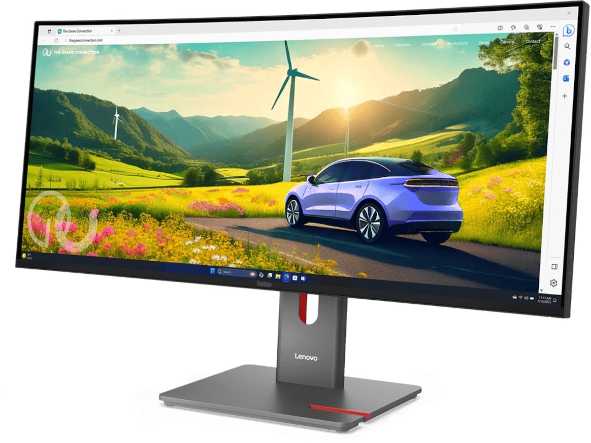 Lenovo 34" skjerm ThinkVision P34WD-40 Skjermer