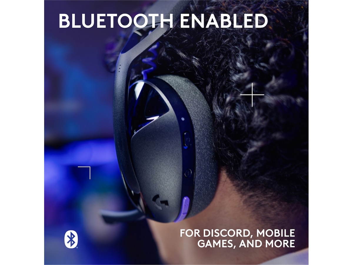 Logitech G321 Lightspeed trådløst gamingheadset (svart) Gaming headset