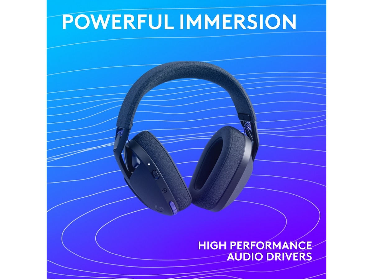 Logitech G321 Lightspeed trådløst gamingheadset (svart) Gaming headset