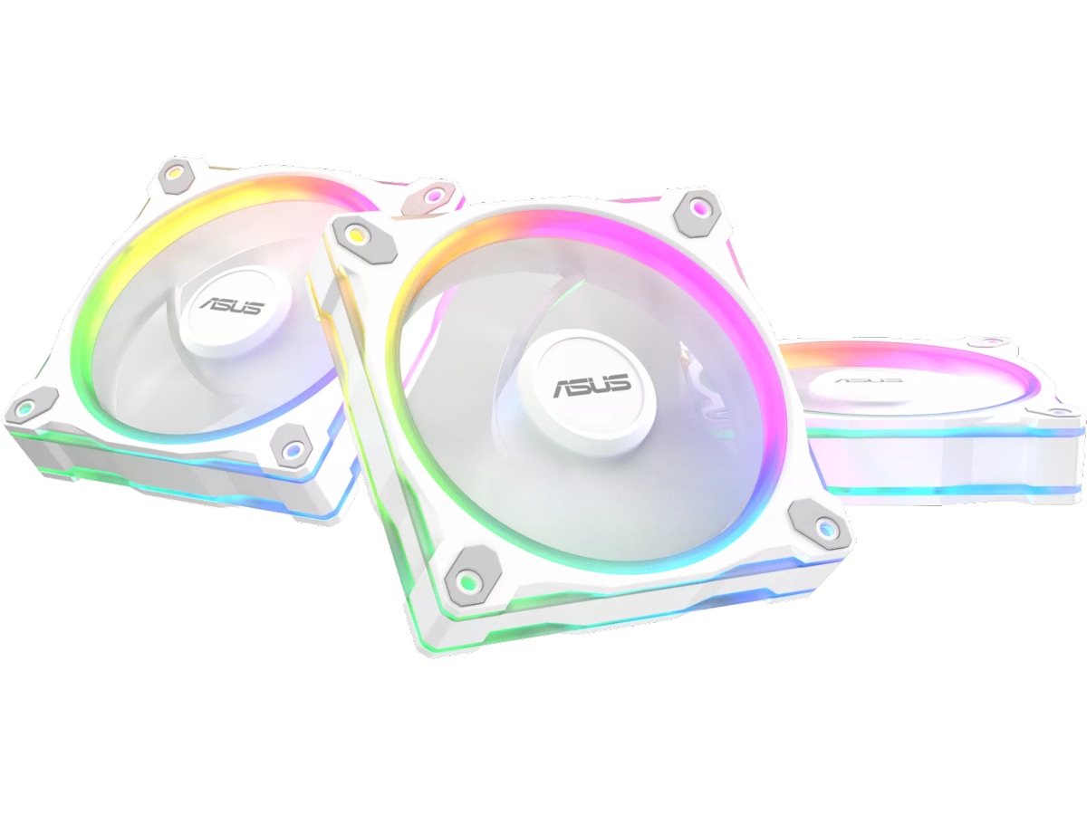 Asus Prime MR120 ARGB Vifte 3pk (hvit) Vifter