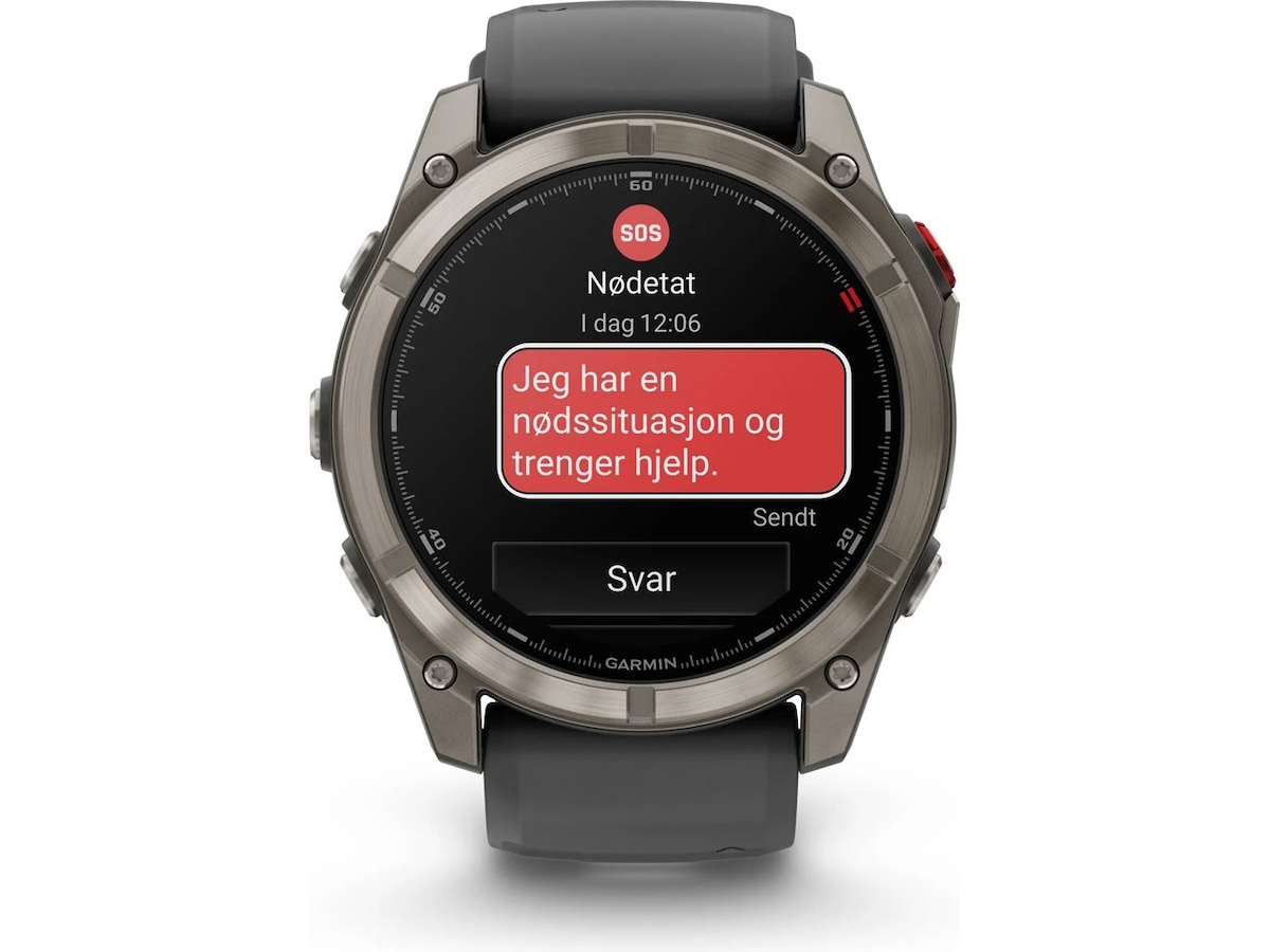 Garmin fenix 8 Pro AMOLED 51mm GPS (graphite) Smartklokker