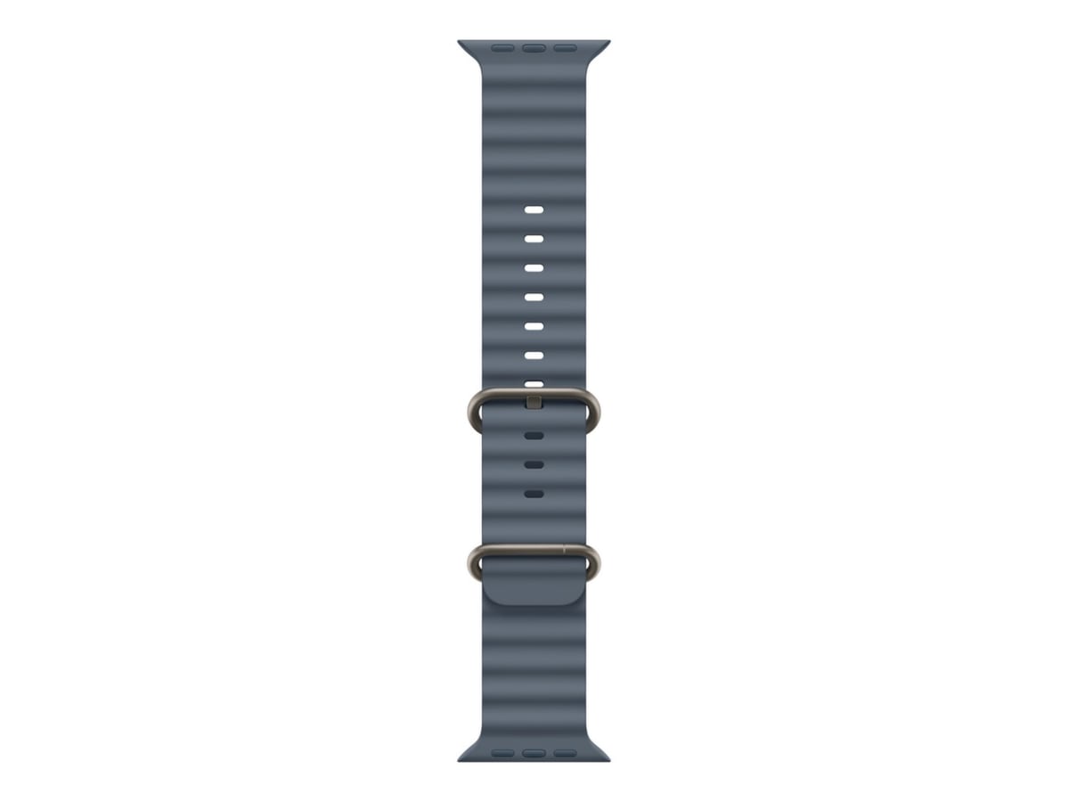 Apple Watch 49mm Natural Titanium Ocean Band (anchor blue) Reim