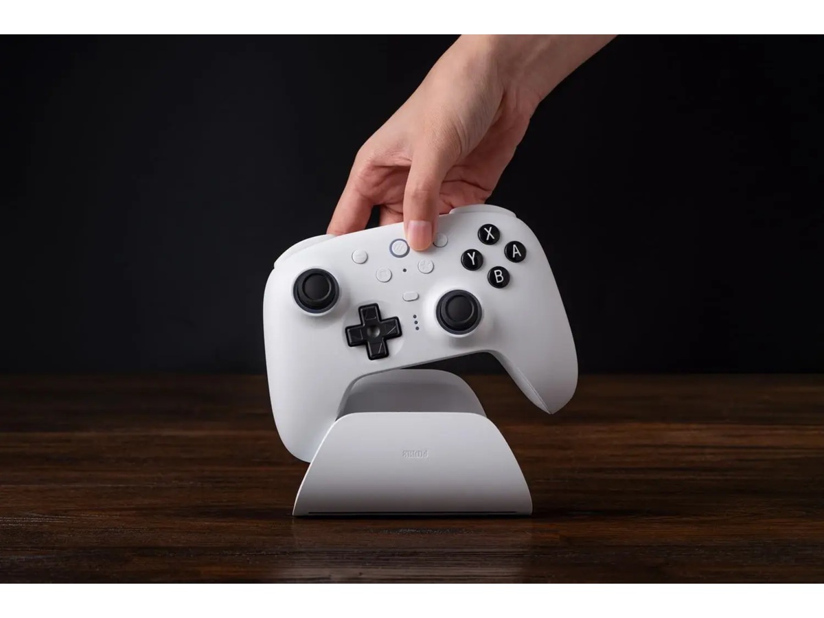 8BitDo Ultimate 2 Trådløs Bluetooth Kontroller (hvit) Gamepad