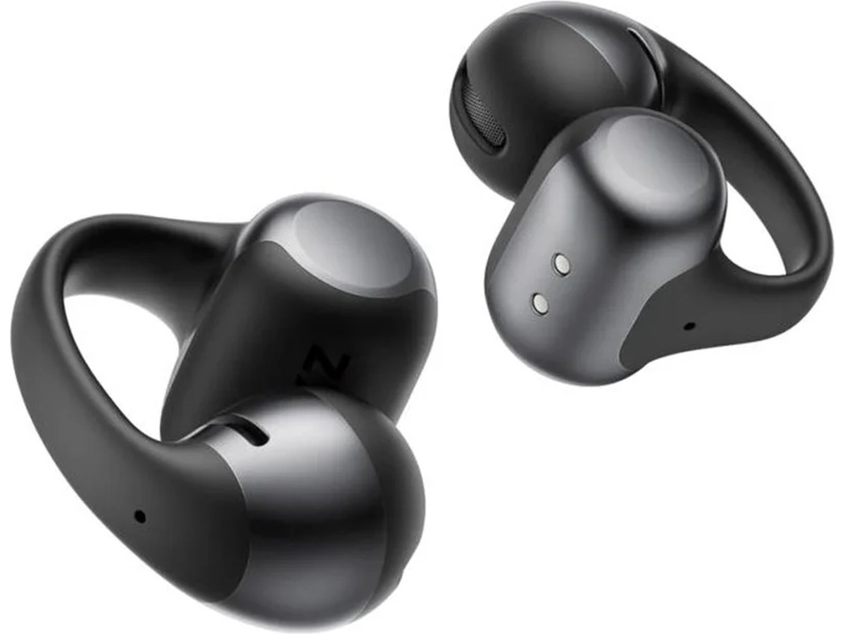 SHOKZ OpenDots Trådløse åpne ørepropper, half In-Ear (sort)