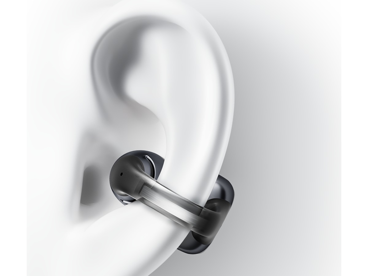 SHOKZ OpenDots Trådløse åpne ørepropper, half In-Ear (sort) Ørepropper