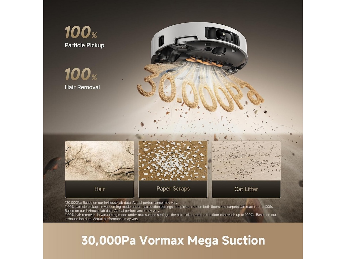 Dreame matrix 10 Ultra robotstøvsuger (hvit) Robotstøvsugere