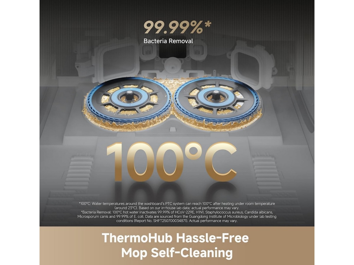 Dreame matrix 10 Ultra robotstøvsuger (hvit) Robotstøvsugere