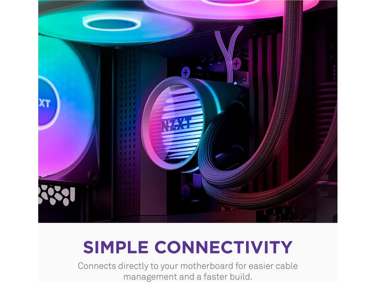 NZXT Kraken Core RGB 360mm AIO-kjøler (svart) CPU - Vannkjøling