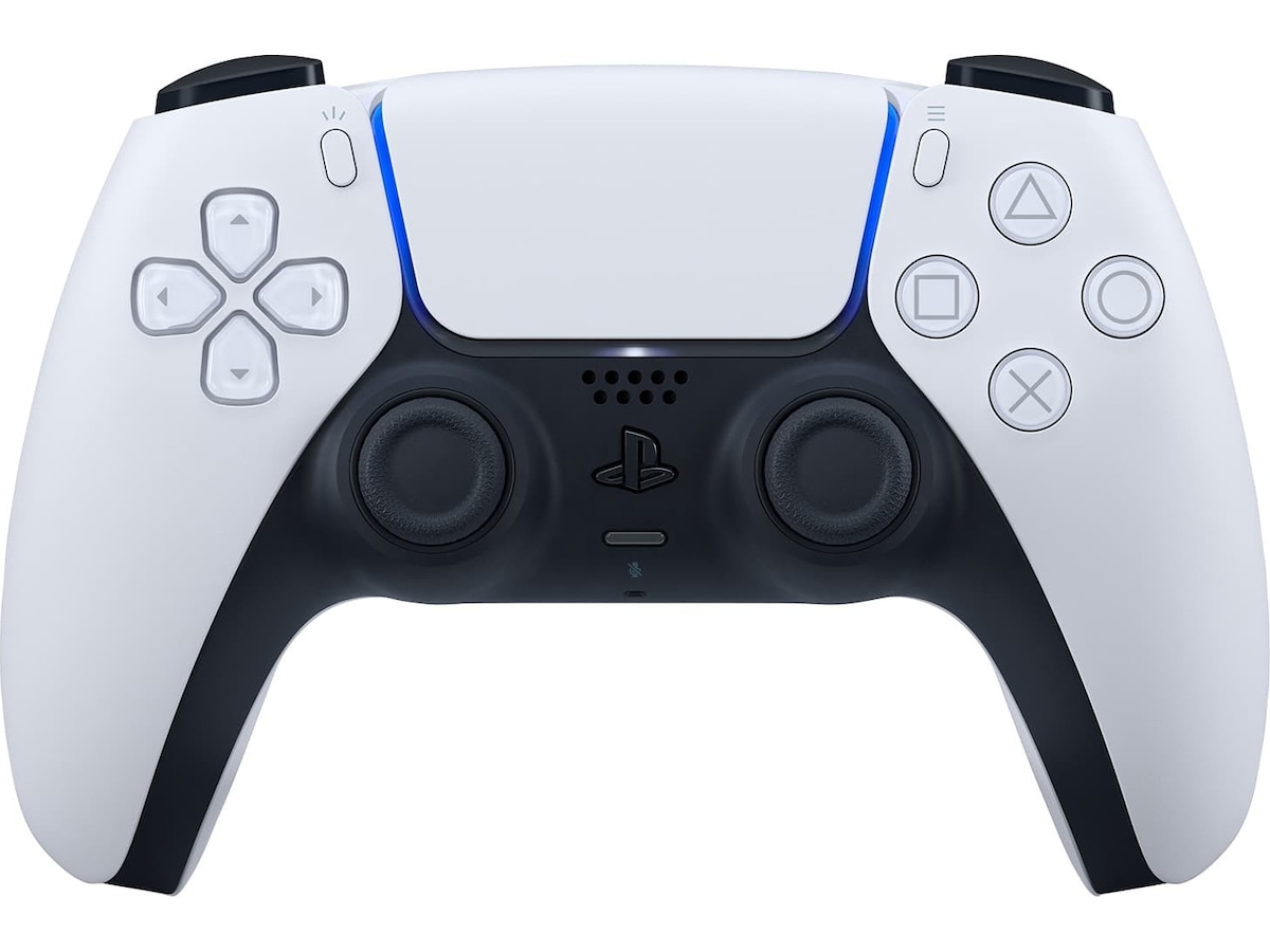 PlayStation 5 DualSense-kontroller V2 (hvit) Tilbehør til PS5