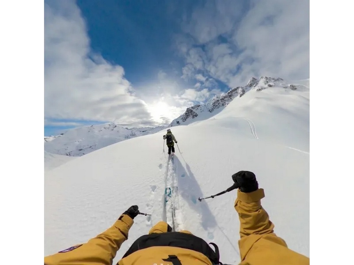 GoPro skistangfeste for forlengerstenger Kameragrep