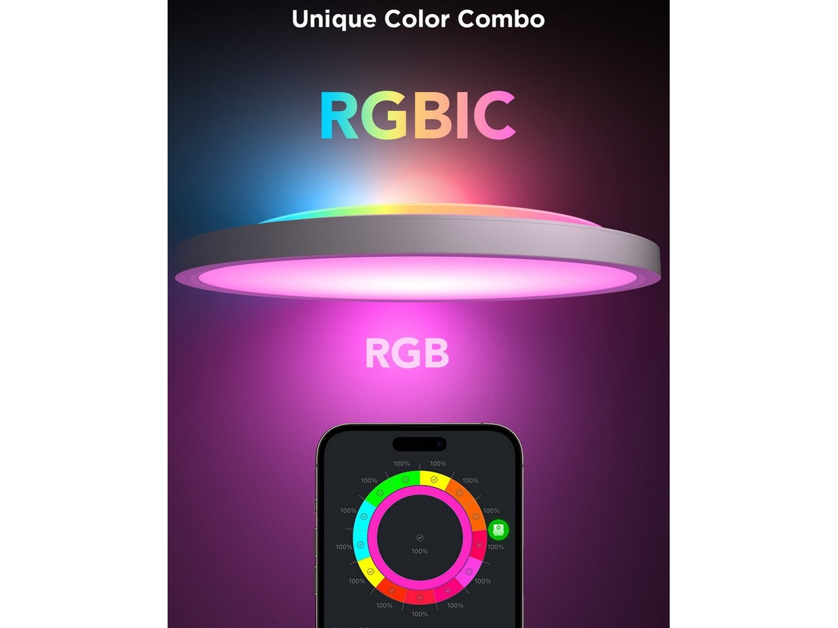 Govee Round Smart Ceiling Light 30 cm Taklampe