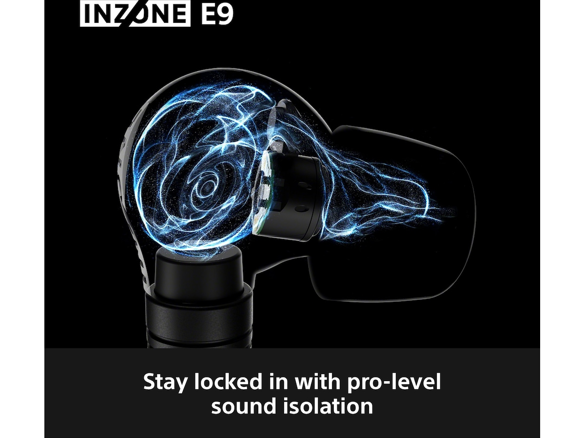 Sony INZONE E9 In-Ear Gaming Ørepropper (svart) Ørepropper