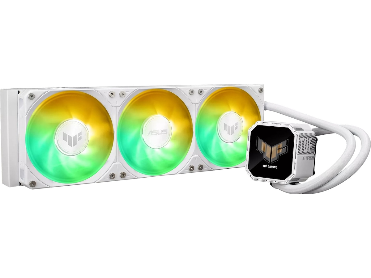 Asus TUF Gaming LC III 360 ARGB LCD Kjøler (hvit) CPU - Vannkjøling