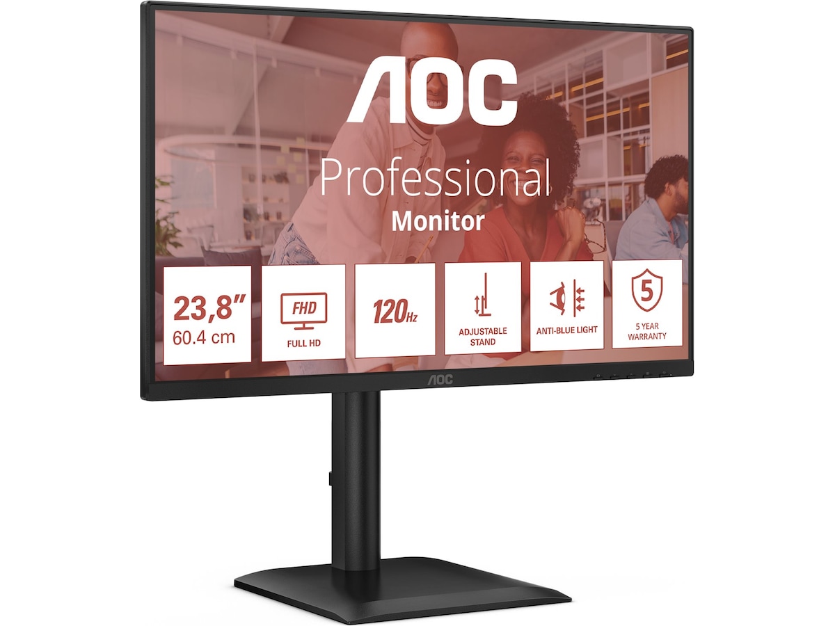 AOC 24" skjerm 24E4U Skjermer