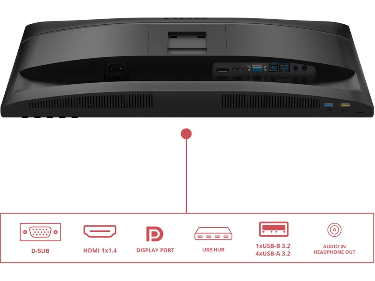 AOC 24" skjerm 24E4U Skjermer